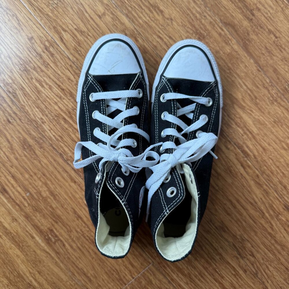 Black Converse Chuck Taylor® High Top Sneaker (Womens)